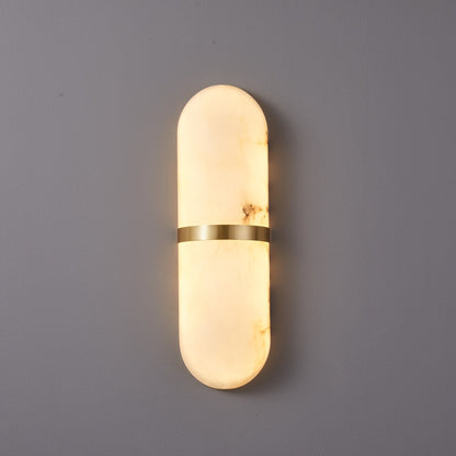 Capsule Alabaster Wall Light