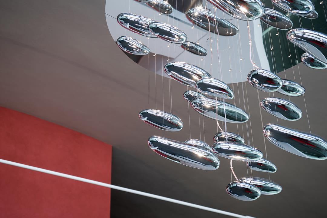 NIMBUS Floating Pebble Ceiling Light