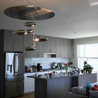 NIMBUS Floating Pebble Ceiling Light