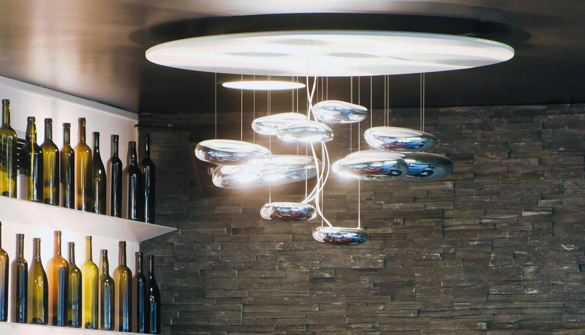 NIMBUS Floating Pebble Ceiling Light