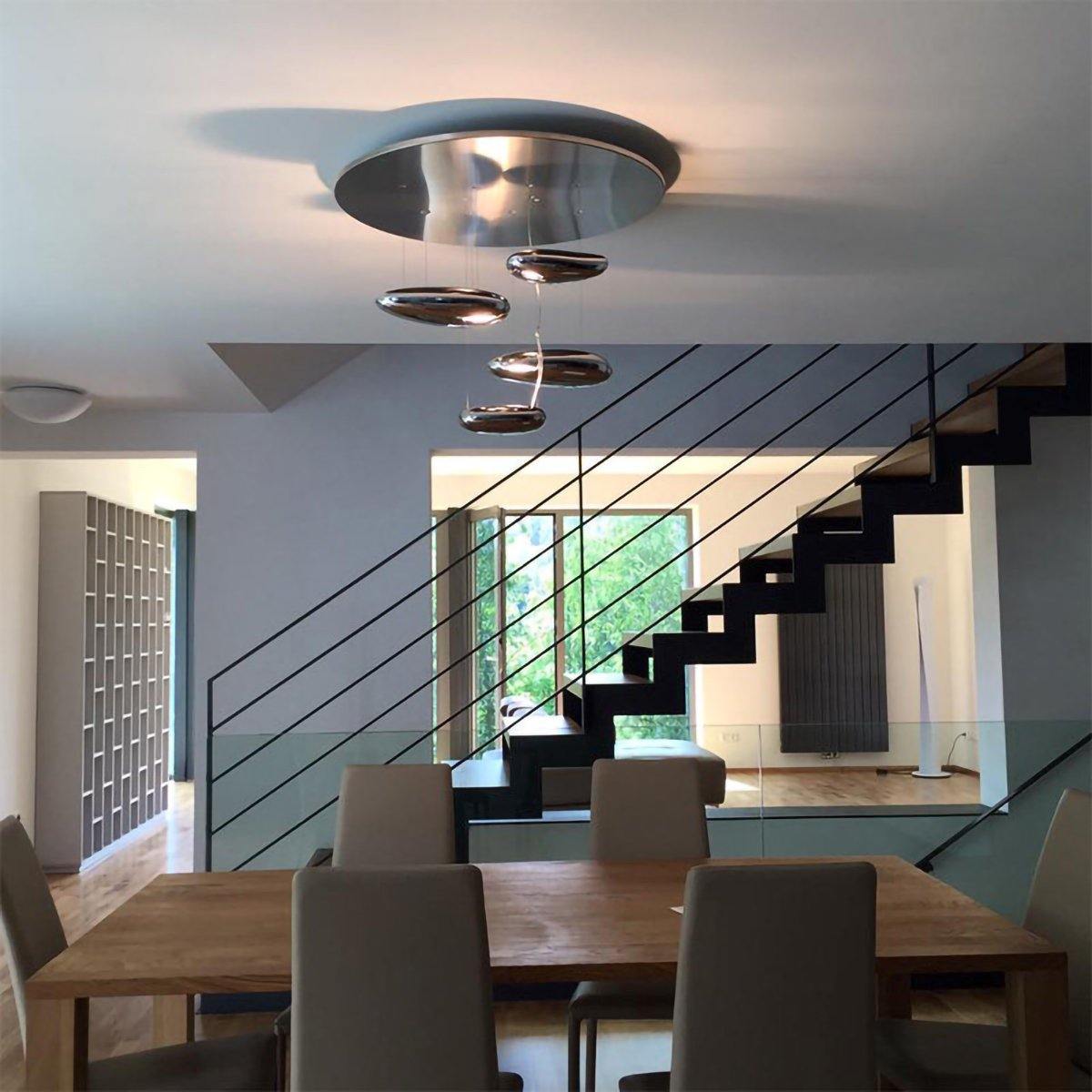 NIMBUS Floating Pebble Ceiling Light