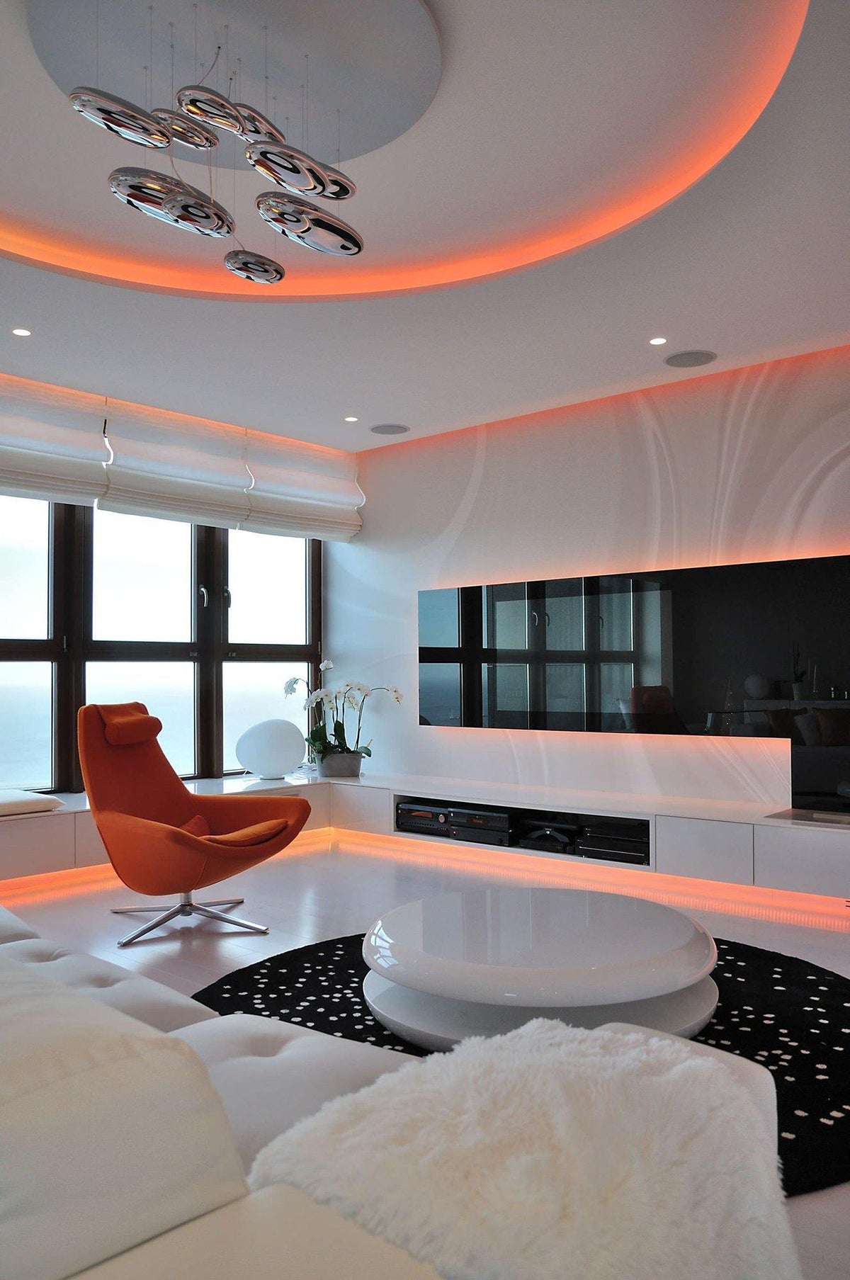 NIMBUS Floating Pebble Ceiling Light