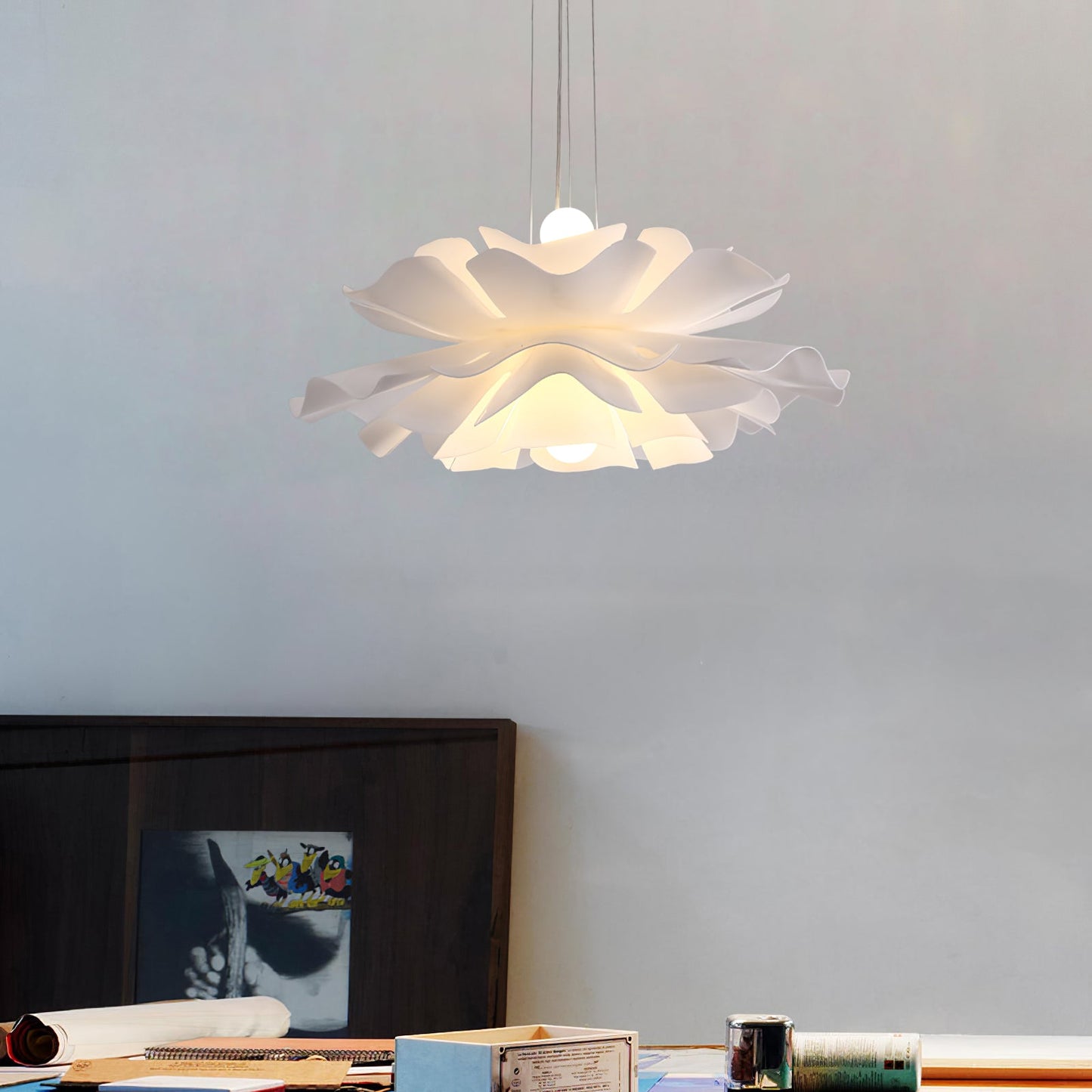 Lotus Cloud Pendant Light