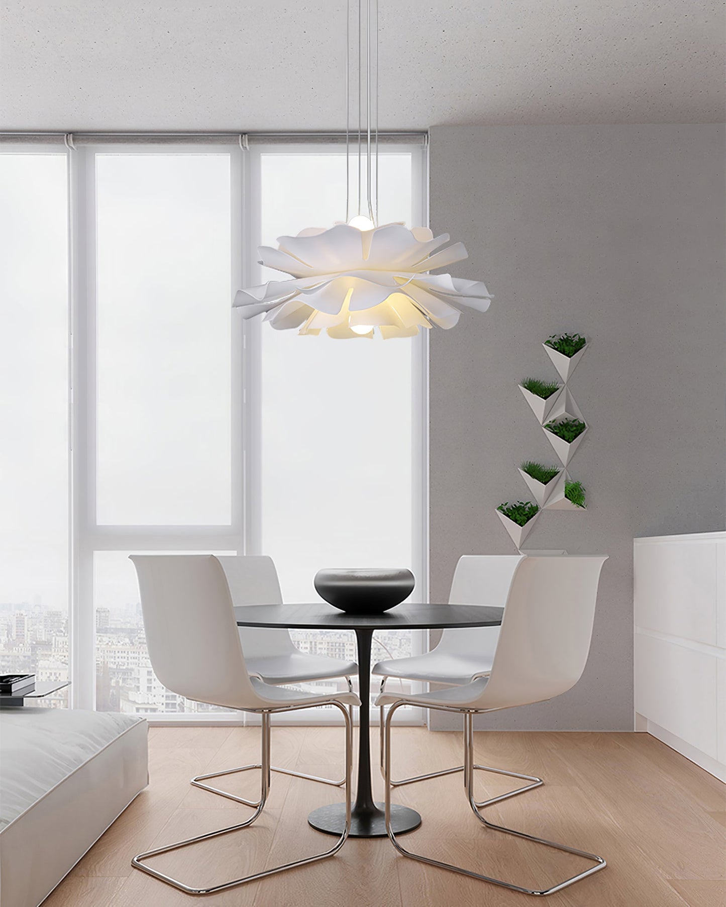 Lotus Cloud Pendant Light