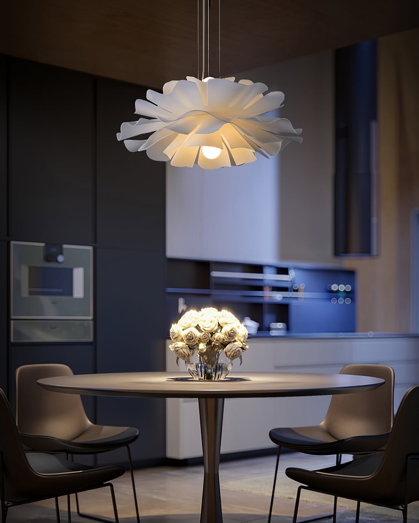 Lotus Cloud Pendant Light