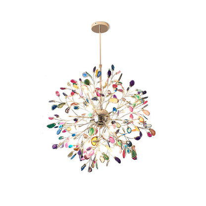 Aurora Agate Bloom Chandelie