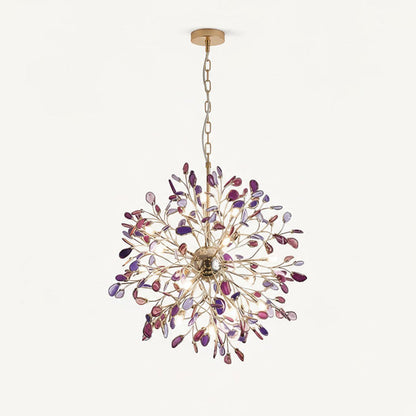 Aurora Agate Bloom Chandelie