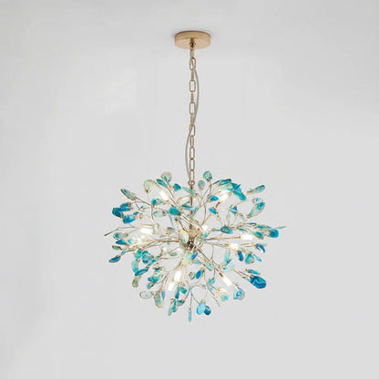 Aurora Agate Bloom Chandelie