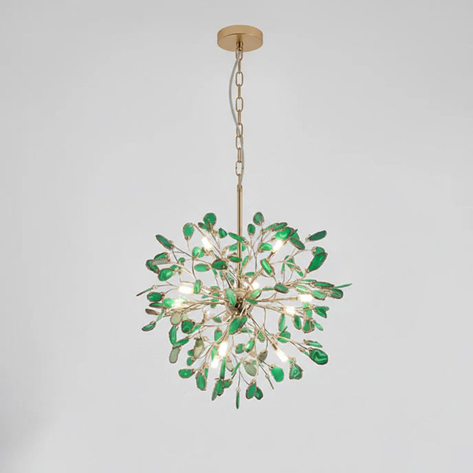 Aurora Agate Bloom Chandelie