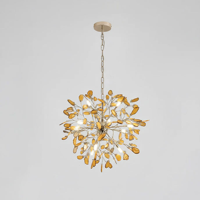 Aurora Agate Bloom Chandelie