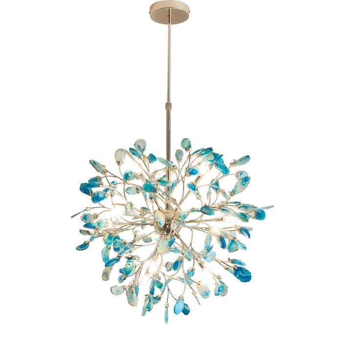 Aurora Agate Bloom Chandelie