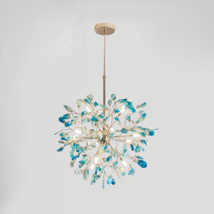 Aurora Agate Bloom Chandelie