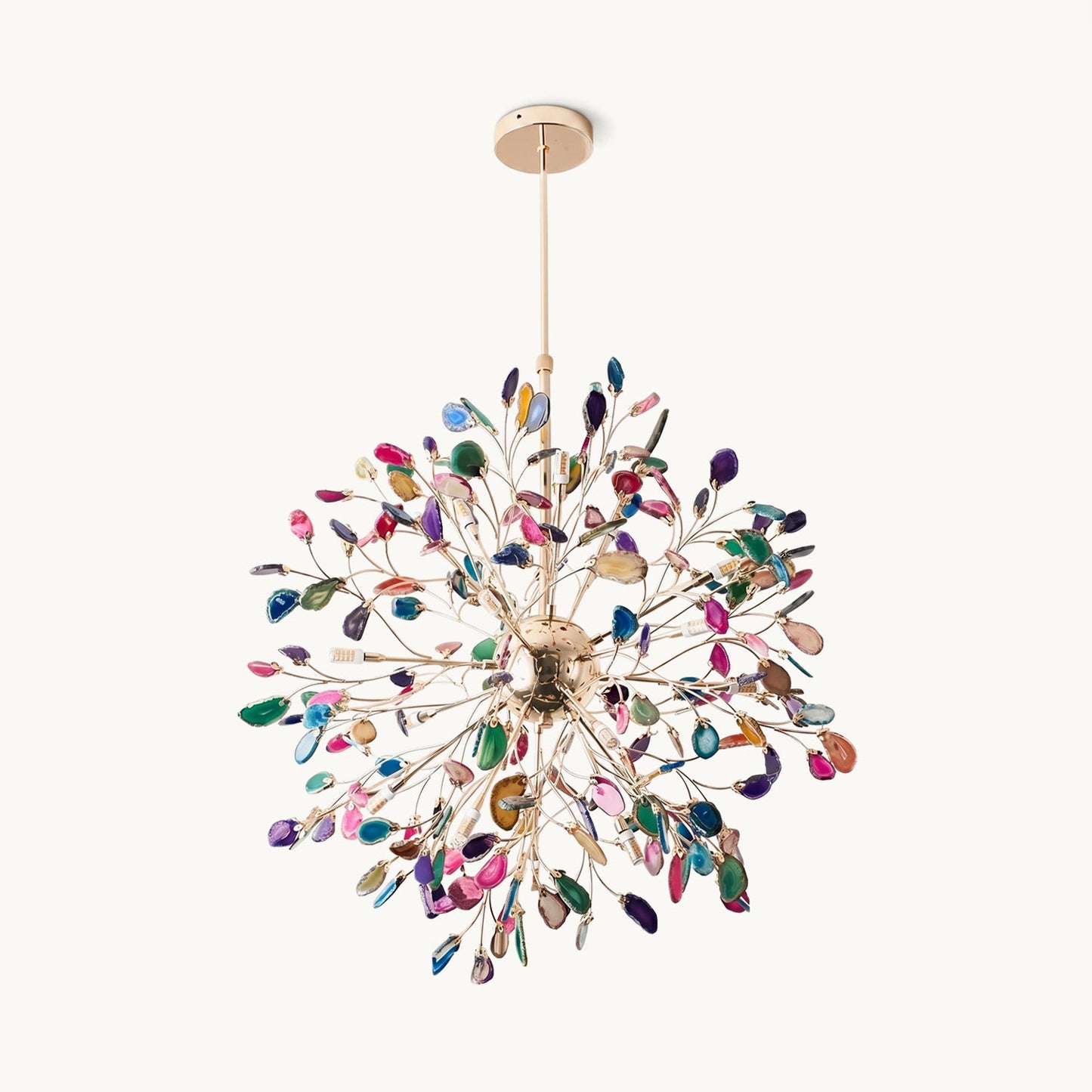 Aurora Agate Bloom Chandelie