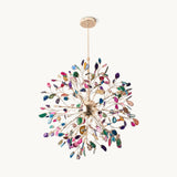 AURORA Agate Bloom Chandelier