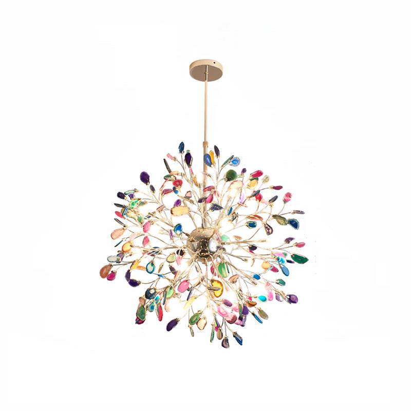Aurora Agate Bloom Chandelie