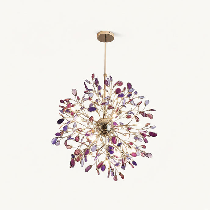 Aurora Agate Bloom Chandelie