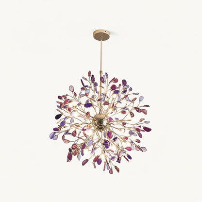 Aurora Agate Bloom Chandelie