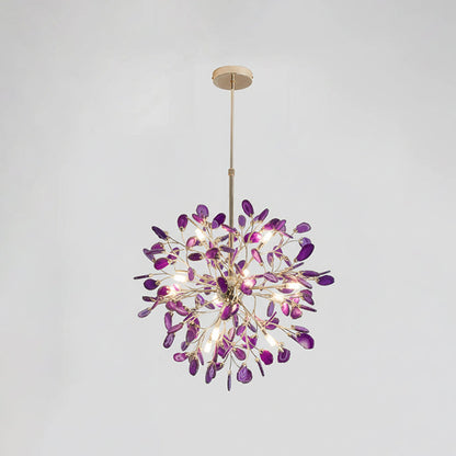 Aurora Agate Bloom Chandelie