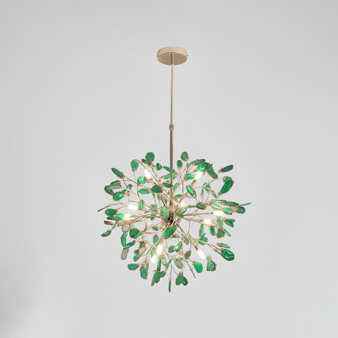 Aurora Agate Bloom Chandelie