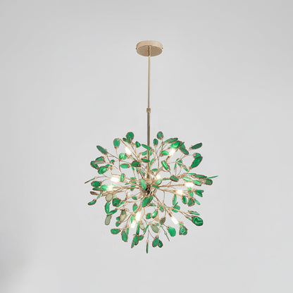 Aurora Agate Bloom Chandelie