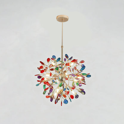 Aurora Agate Bloom Chandelie