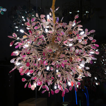 Aurora Agate Bloom Chandelie