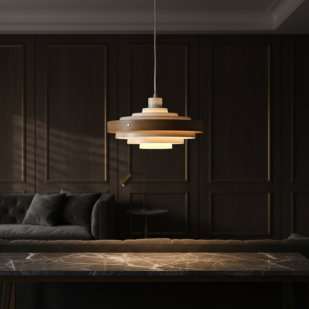 Modern Drum Pendant Light