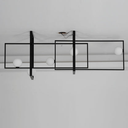 Mondrian Glass Ceiling Light