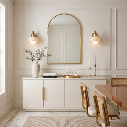 Almora Alabaster Wall Sconce