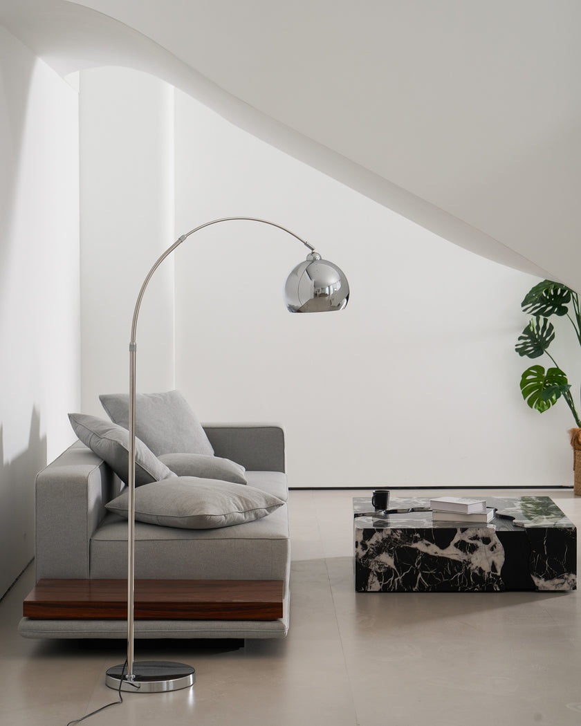 Sora Telescopic Floor Lamp – Adjustable Arc Reading Lamp
