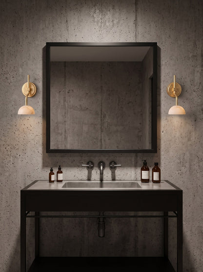 Ardelis Alabaster Wall Sconce