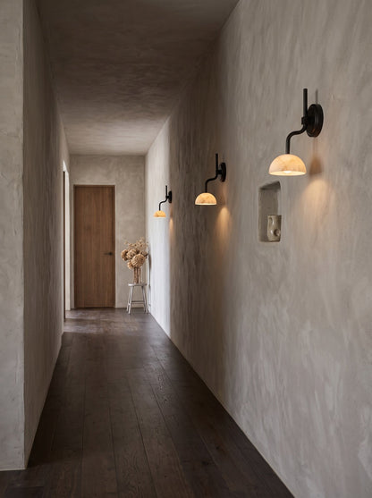 Ardelis Alabaster Wall Sconce