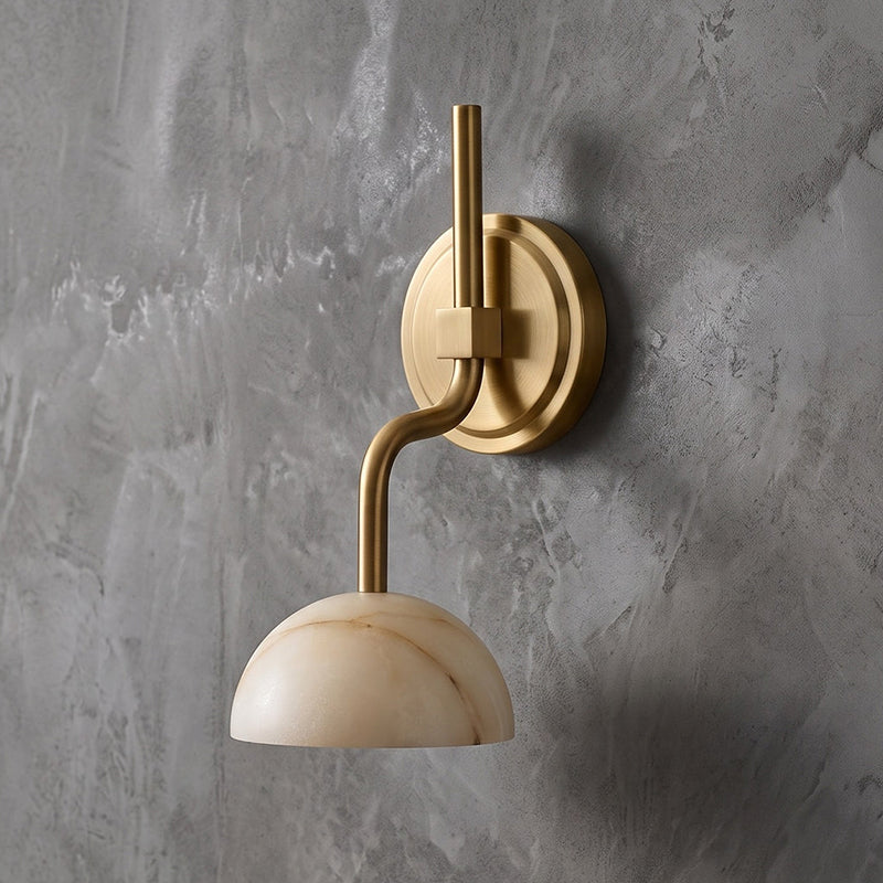 Ardelis Alabaster Wall Sconce