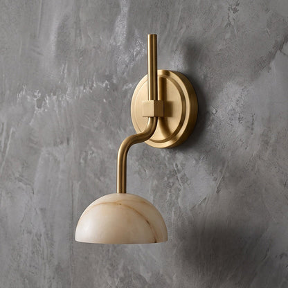 Ardelis Alabaster Wall Sconce
