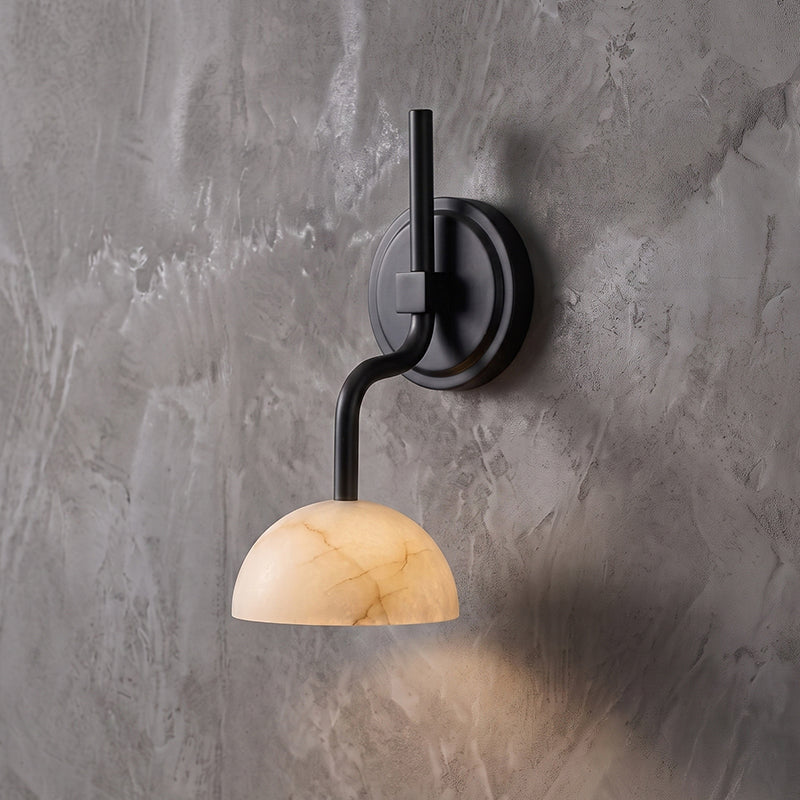 Ardelis Alabaster Wall Sconce