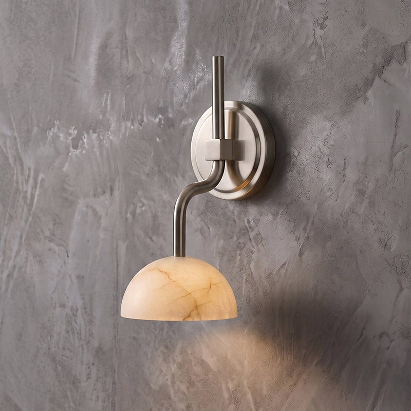 Ardelis Alabaster Wall Sconce