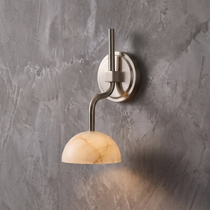 Ardelis Alabaster Wall Sconce