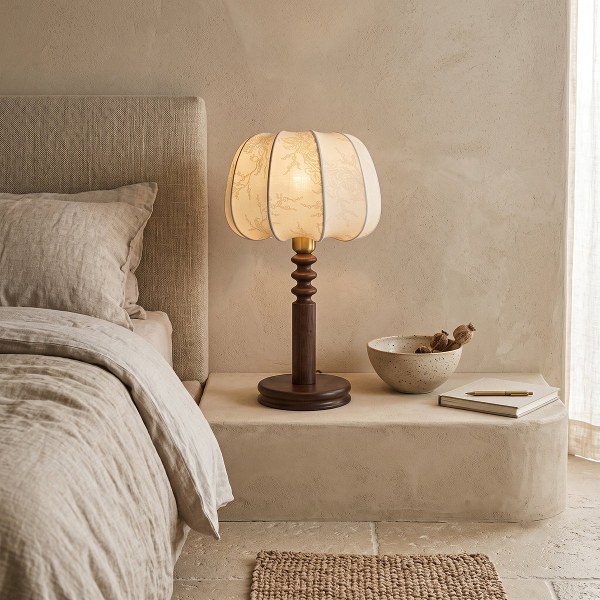 Bari Fabric Table Lamp