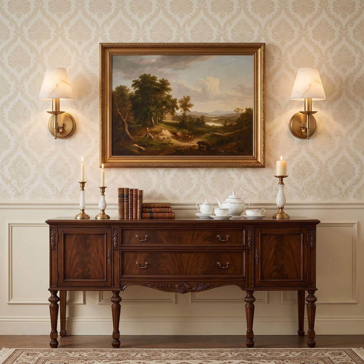 Briarley Alabaster Wall Sconce