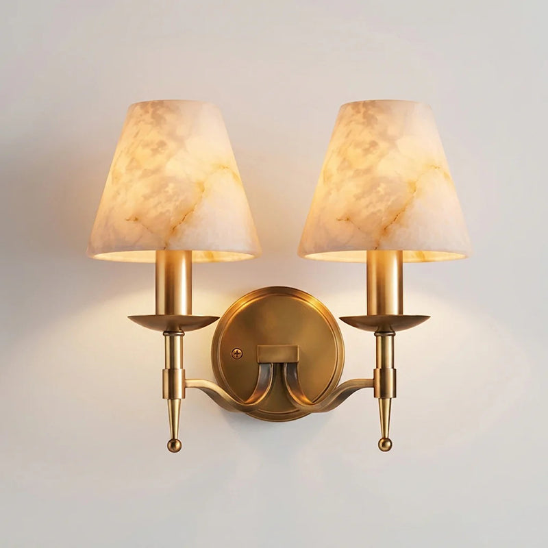 Briarley Alabaster Wall Sconce