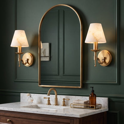 Briarley Alabaster Wall Sconce