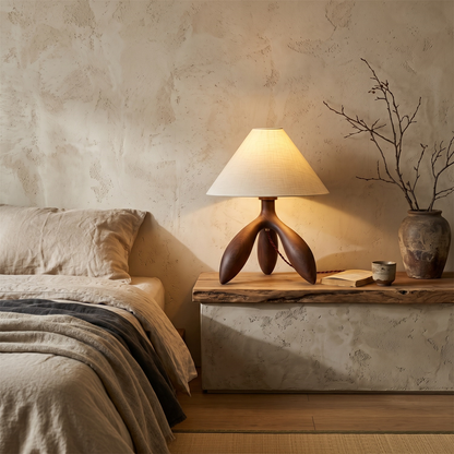 FRASSINA Solid Ash Wood Table Lamp