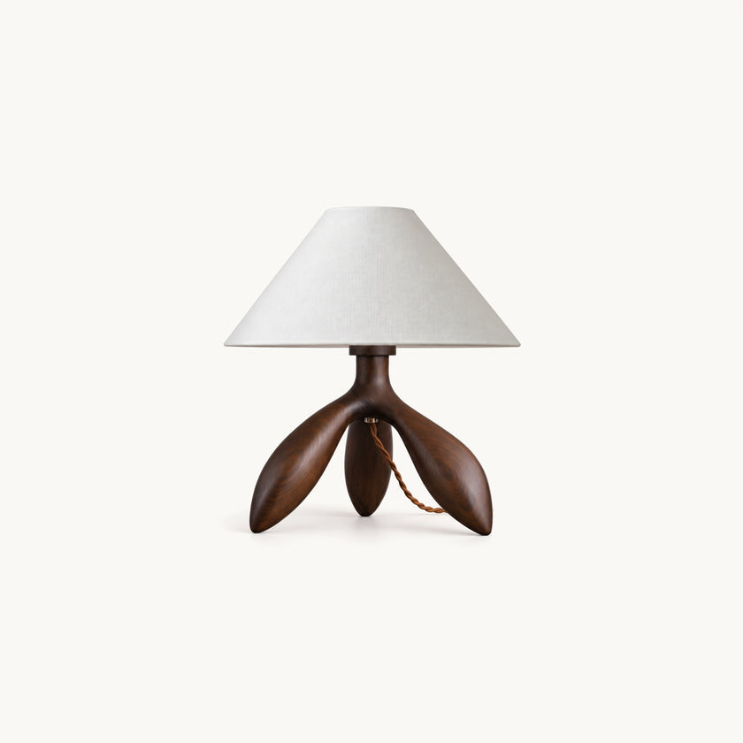 FRASSINA Solid Ash Wood Table Lamp