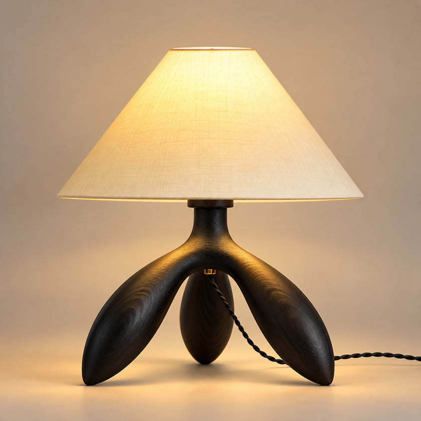FRASSINA Solid Ash Wood Table Lamp