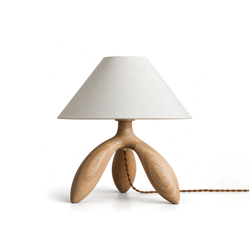 FRASSINA Solid Ash Wood Table Lamp