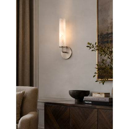 Cylora Alabaster Wall Sconce