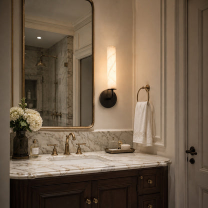 Cylora Alabaster Wall Sconce