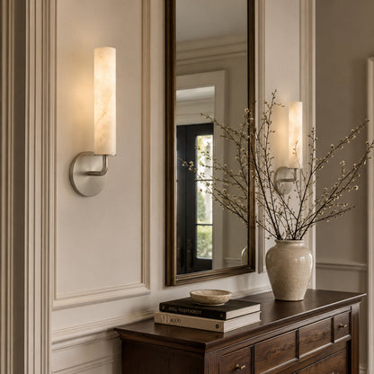 Cylora Alabaster Wall Sconce