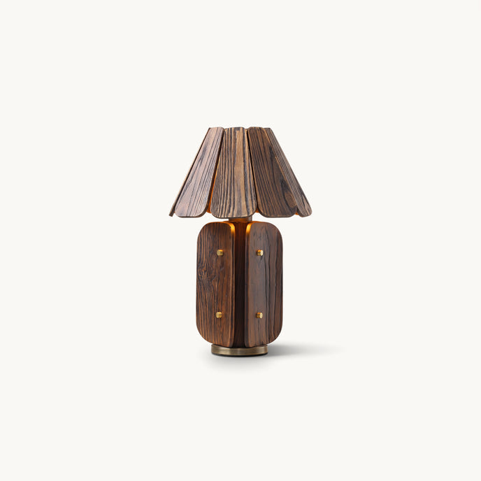 RADICA Wabi-Sabi Solid Wood Table Lamp