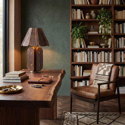 RADICA Wabi-Sabi Solid Wood Table Lamp